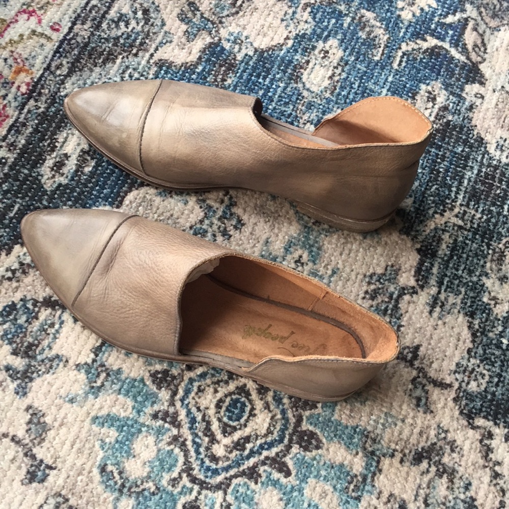 Free People Royals Flat- Woman’s Grey